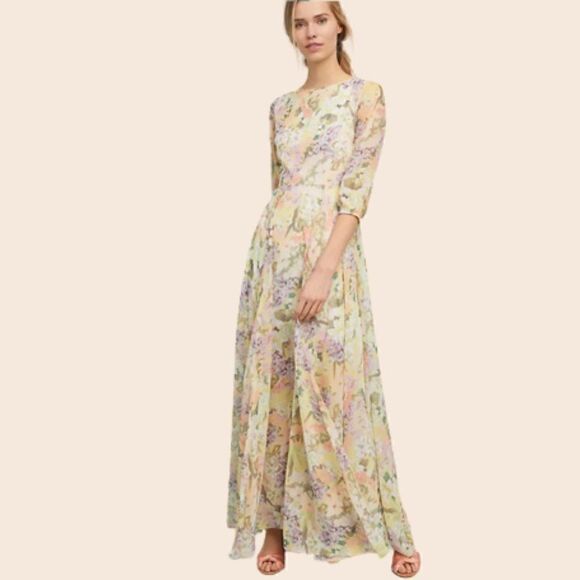 Anthropologie Yumi Kim Winnie Maxi Dress Size XXS - Picture 1 of 14